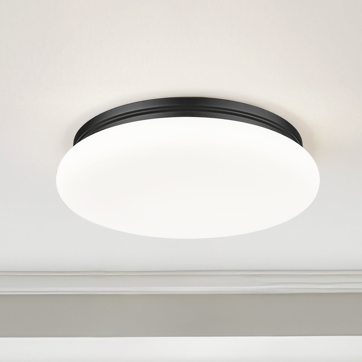 Soleil 1 Light Flush Mount