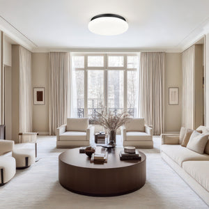 Soleil 1 Light Flush Mount