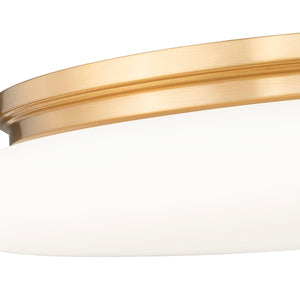 Soleil 1 Light Flush Mount