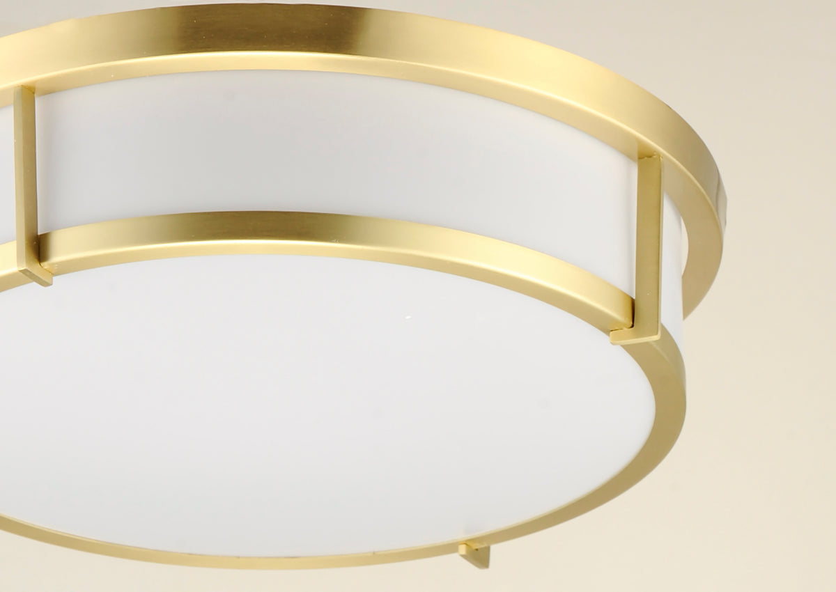 Rogue 17" 3-Light Flush Mount