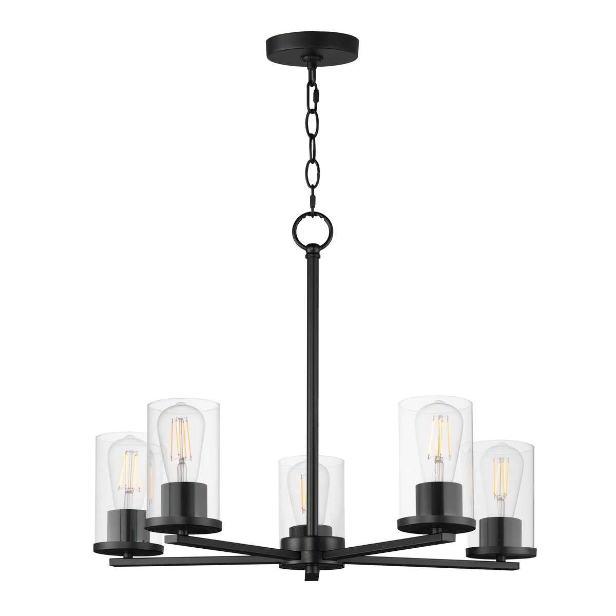 Lateral 5-Light Chandelier