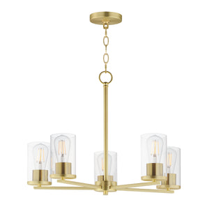Lateral 5-Light Chandelier