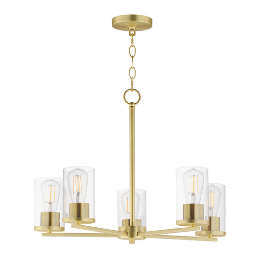 Lateral 5-Light Chandelier