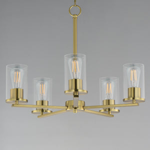Lateral 5-Light Chandelier