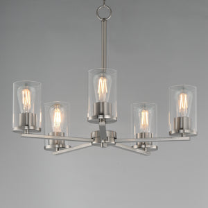 Lateral 5-Light Chandelier