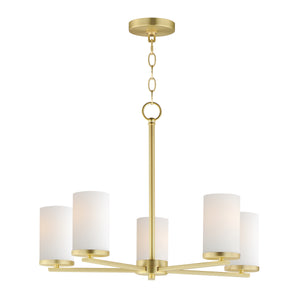 Lateral 5-Light Chandelier