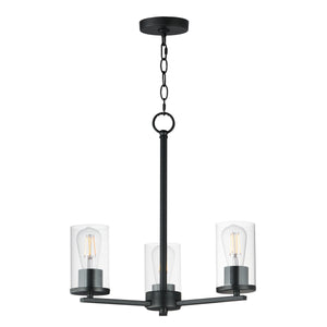 Lateral 3-Light Chandelier