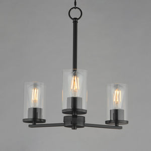 Lateral 3-Light Chandelier