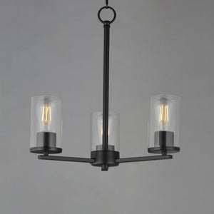 Lateral 3-Light Chandelier