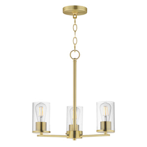 Lateral 3-Light Chandelier
