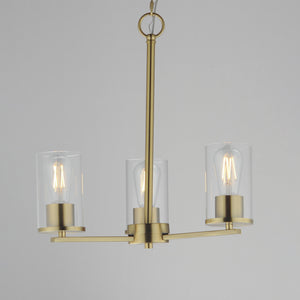 Lateral 3-Light Chandelier