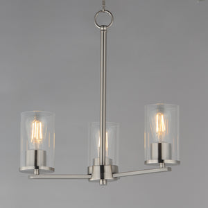 Lateral 3-Light Chandelier