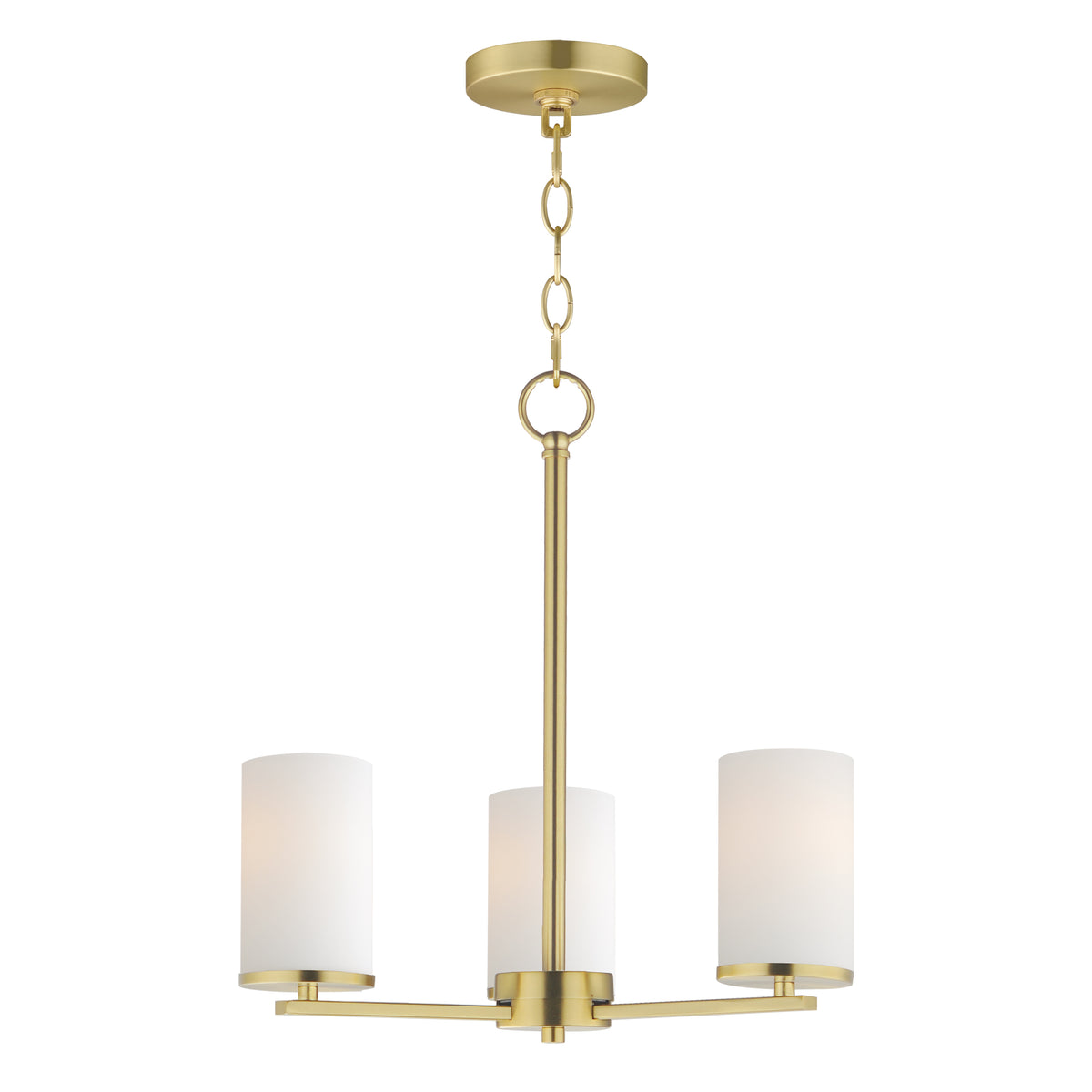 Lateral 3-Light Chandelier