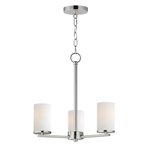 Lateral 3-Light Chandelier