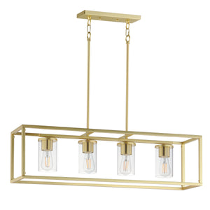 Lateral 4-Light Linear Pendant