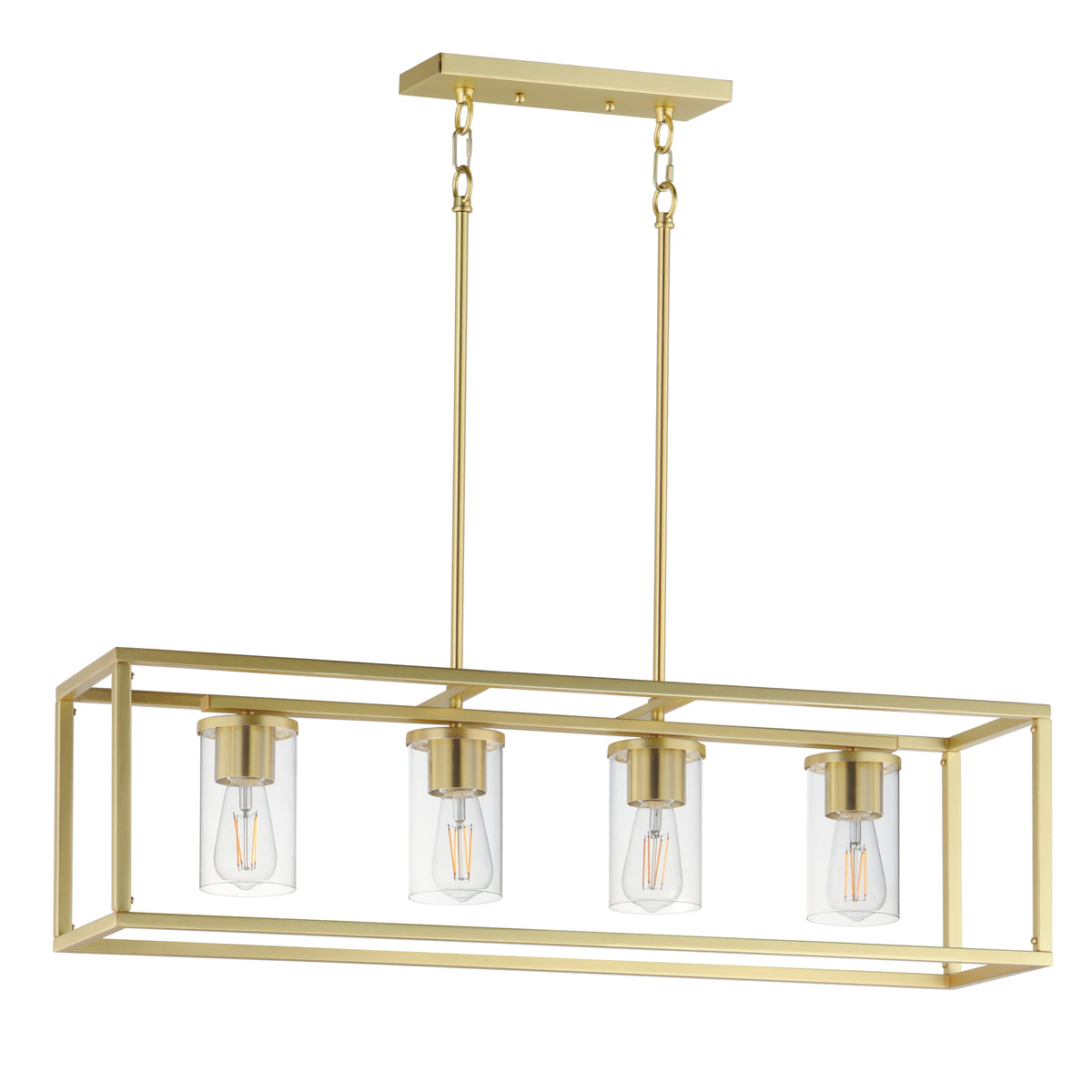 Lateral 4-Light Linear Pendant