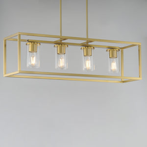Lateral 4-Light Linear Pendant