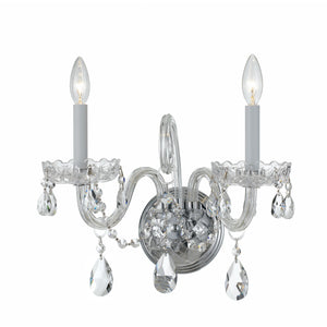Traditional Crystal 15'' Sconce