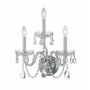 Traditional Crystal 15'' Sconce