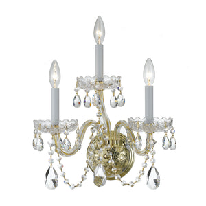 Traditional Crystal 15'' Sconce