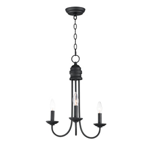Logan 3-Light Candle Chandelier