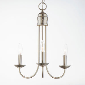 Logan 3-Light Candle Chandelier