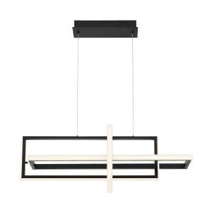 Bordo 3-Light 38" Integrated LED Linear Chandelier