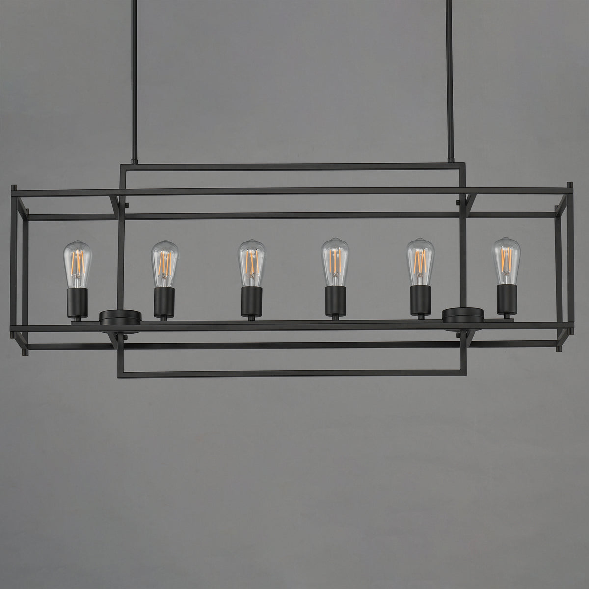 Gridline 6-Light Linear Pendant