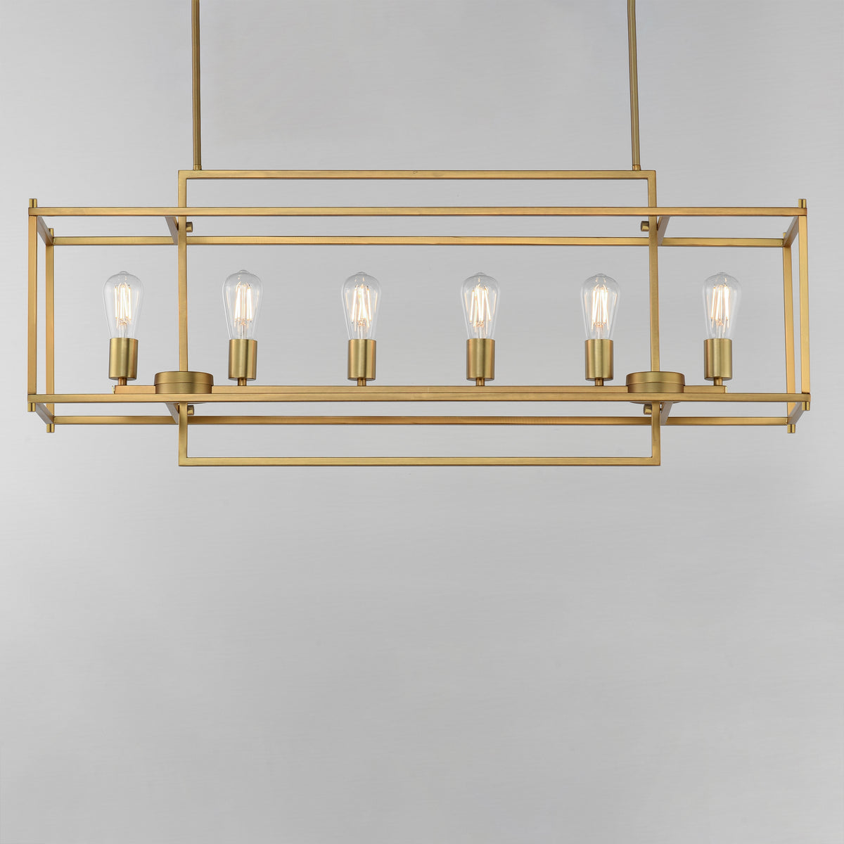 Gridline 6-Light Linear Pendant
