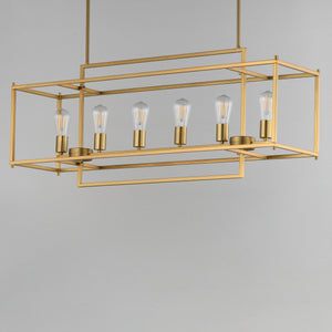 Gridline 6-Light Linear Pendant