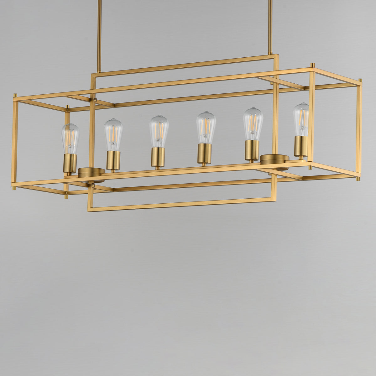 Gridline 6-Light Linear Pendant