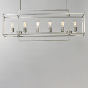 Gridline 6-Light Linear Pendant