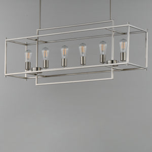 Gridline 6-Light Linear Pendant