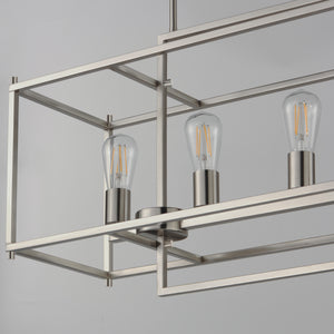 Gridline 6-Light Linear Pendant
