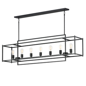 Gridline 7-Light Linear Pendant