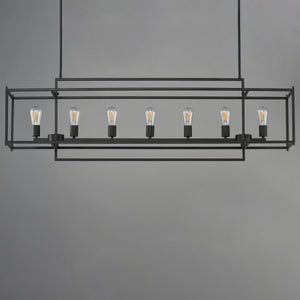 Gridline 7-Light Linear Pendant
