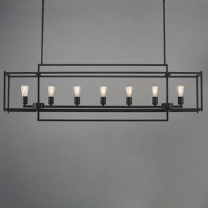 Gridline 7-Light Linear Pendant