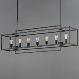 Gridline 7-Light Linear Pendant