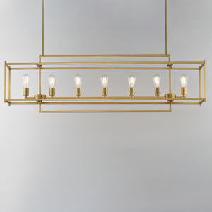 Gridline 7-Light Linear Pendant