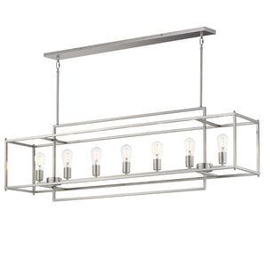 Gridline 7-Light Linear Pendant