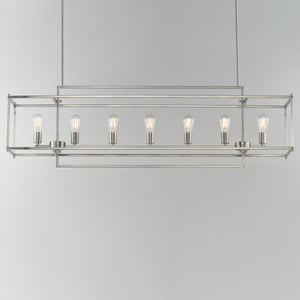 Gridline 7-Light Linear Pendant