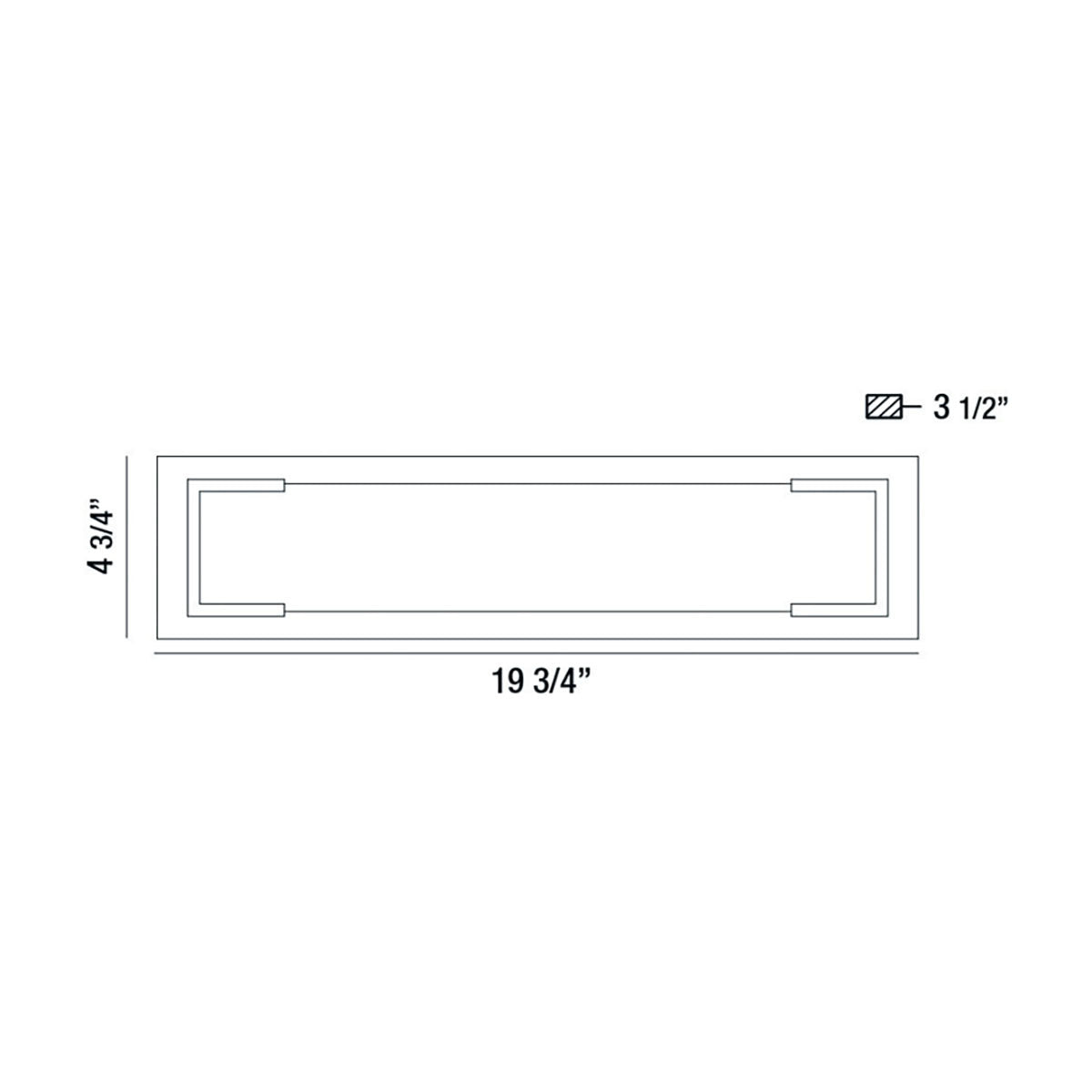 Thornhill 19.75" Integrated LED Wall Sconce