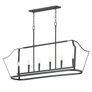 Arden 6-Light Linear Pendant