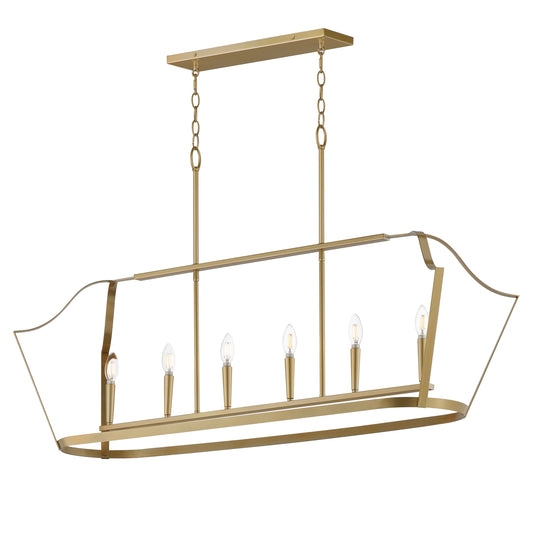 Arden 6-Light Linear Pendant