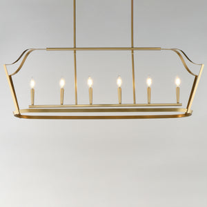 Arden 6-Light Linear Pendant