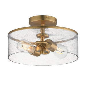 Livingston 2-Light Semi-Flush Mount