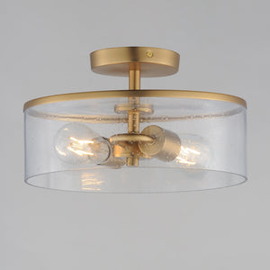 Livingston 2-Light Semi-Flush Mount