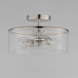 Livingston 2-Light Semi-Flush Mount