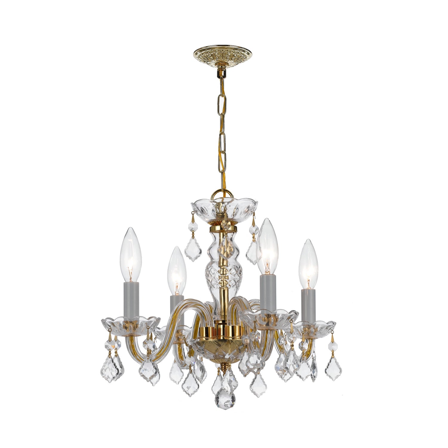 Traditional Crystal 15'' Chandelier