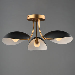 Maris 3-Light Semi Flush